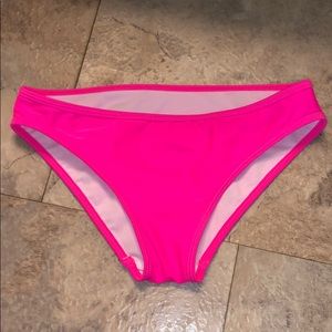 Bright Pink Bathing Suit Bottoms